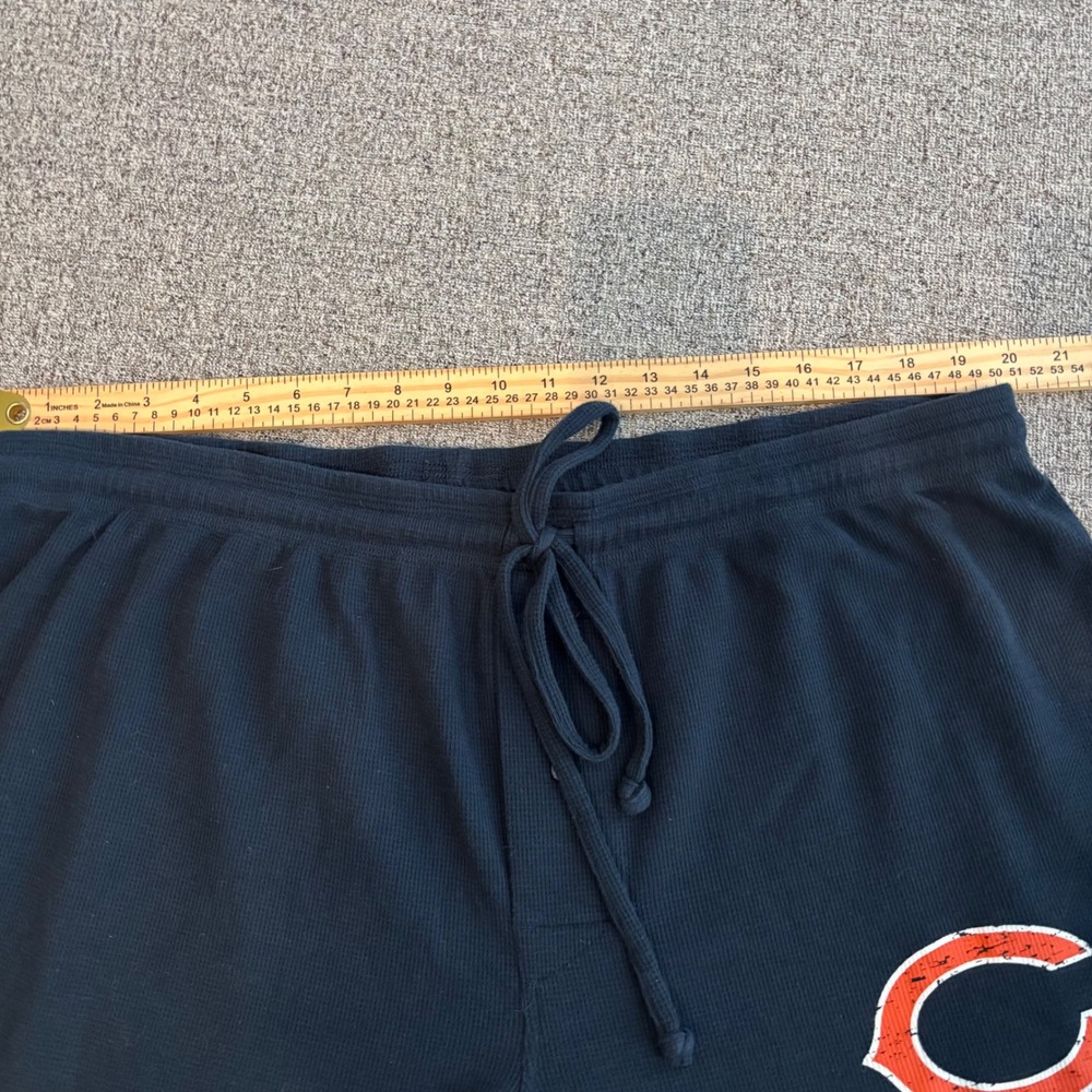 Chicago Bears Sleep Pants Mens 2XL Black NFL Football Graphic NFL Team Apparel - Picture 3 of 7